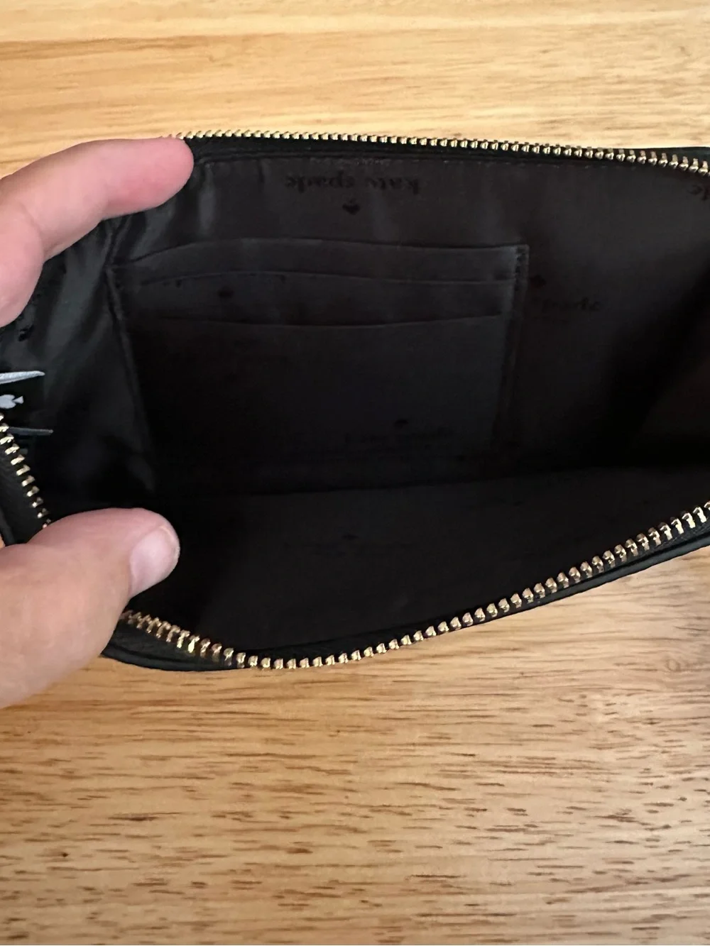 kate spade compact black